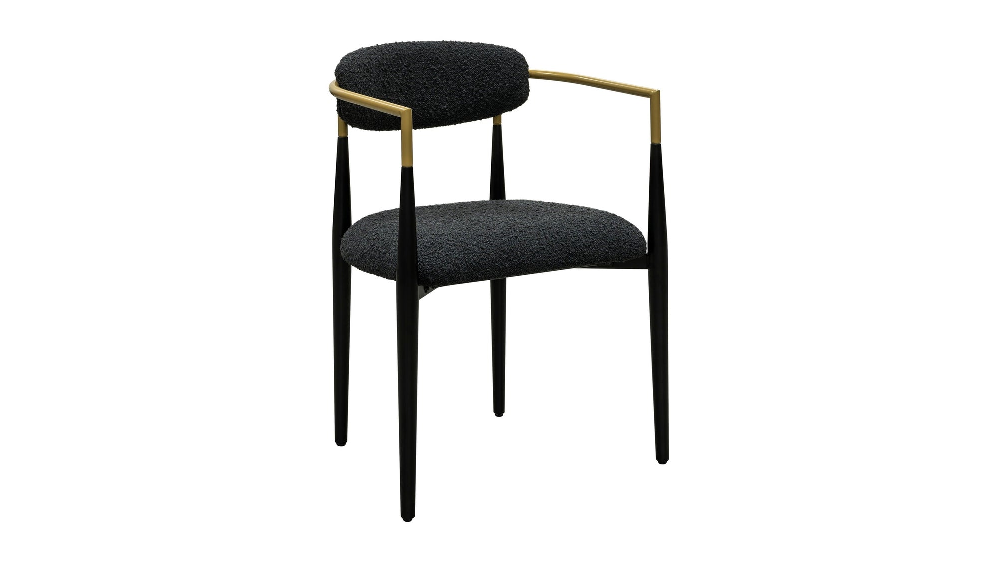 Jenson - Dining Chair - Black / Gold