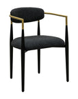 Jenson - Dining Chair - Black / Gold