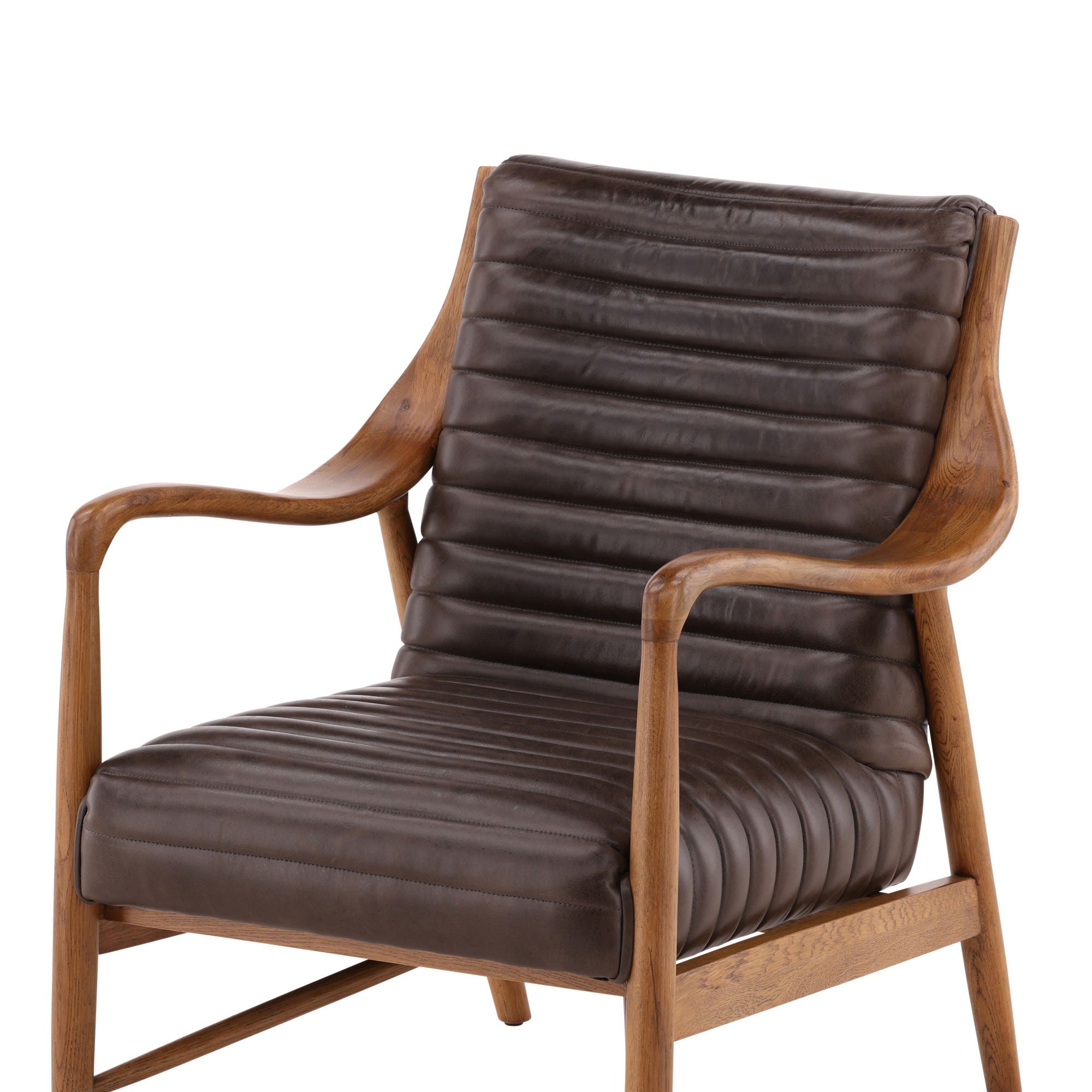 Baxter - Occasional Chair - Light Brown / Dark Brown