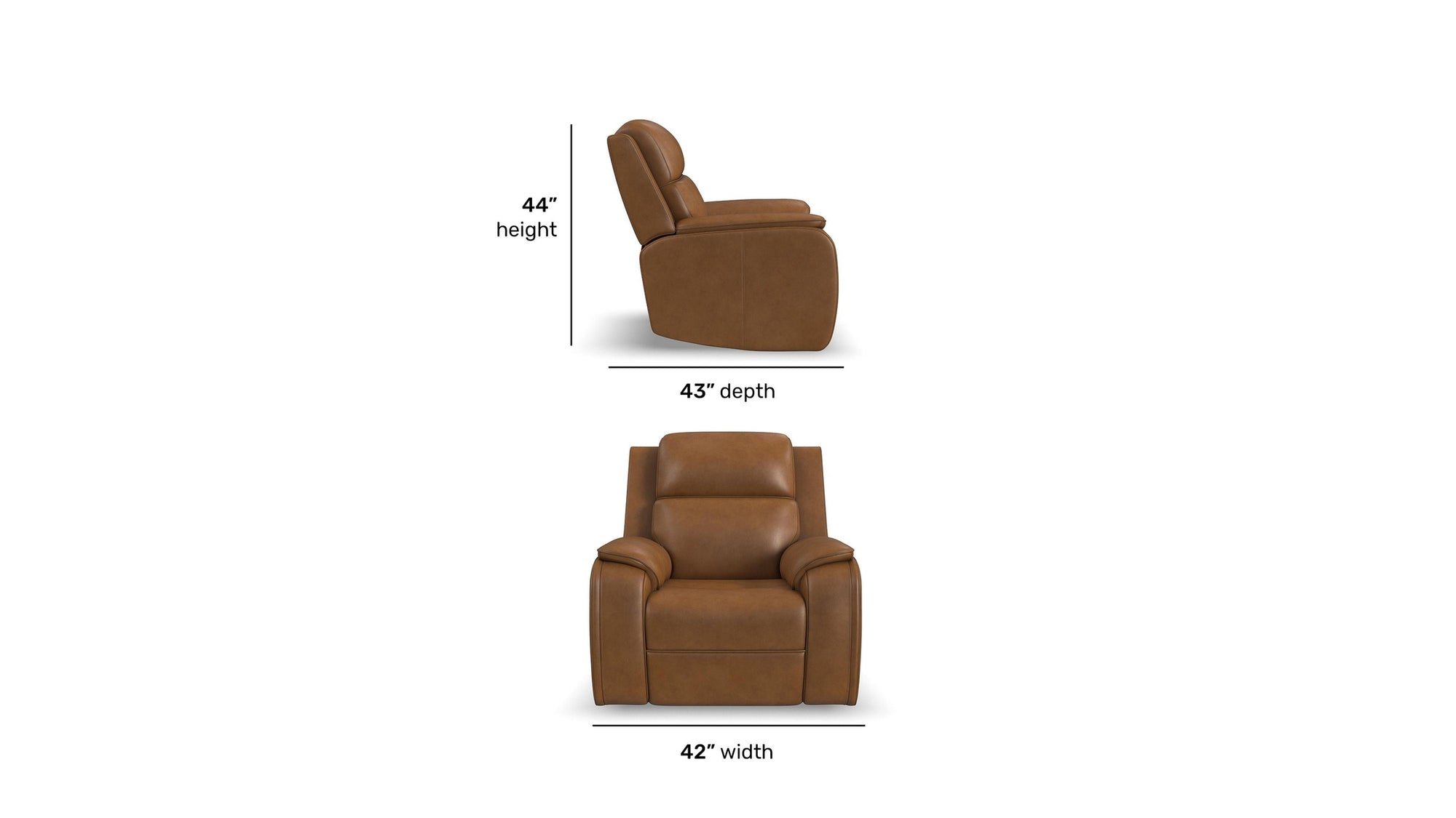 Ziggy - Power Recliner With Power Headrest, Lumbar, Heat & Massage