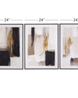 Journey Canvas Art Set of 3 - Beige