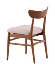 Johnson - Side Chair - Light Brown / Beige