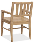 Driftwood - Splatback Arm Chair Set of 2