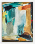 Painters High - Revisited Framed Abstract Art - Gold