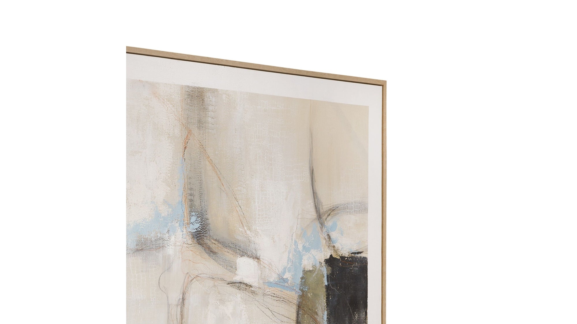 Framed Canvas Shifting Horizons - Natural