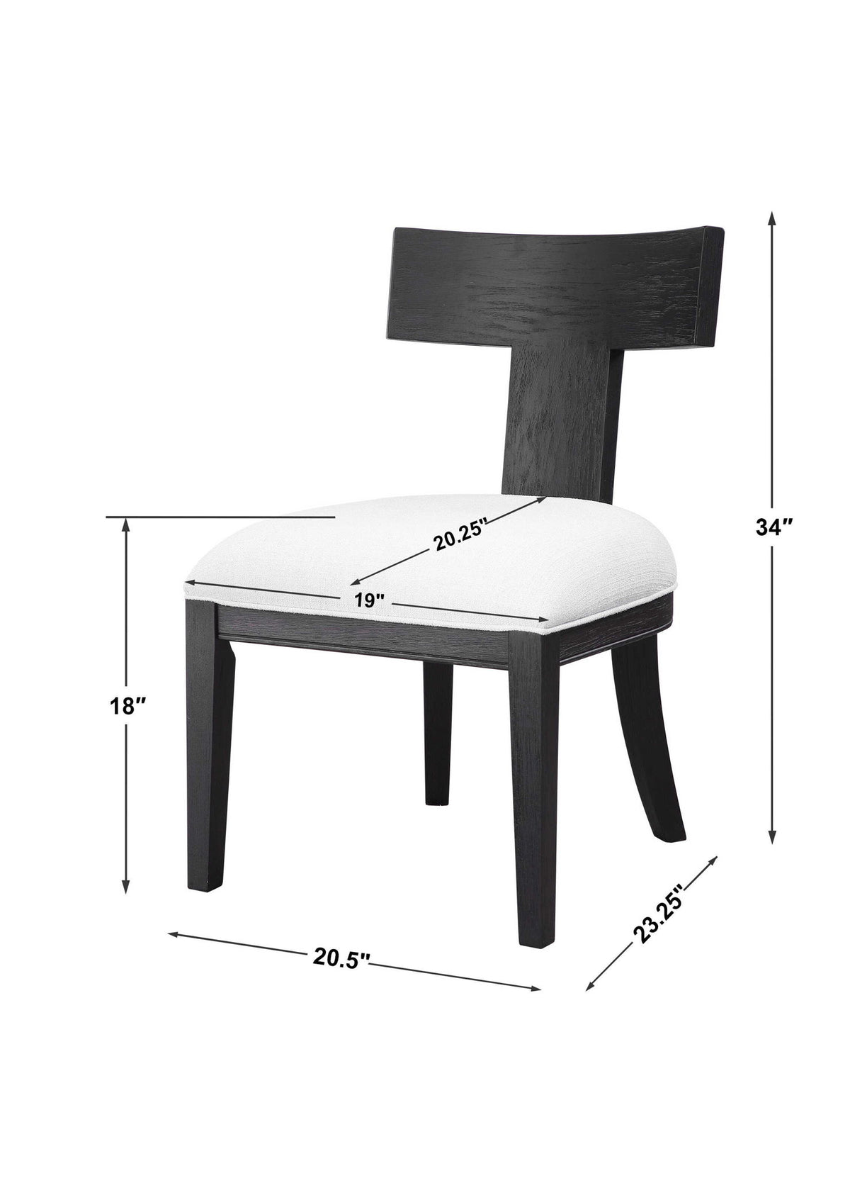Idris - Armless Chair