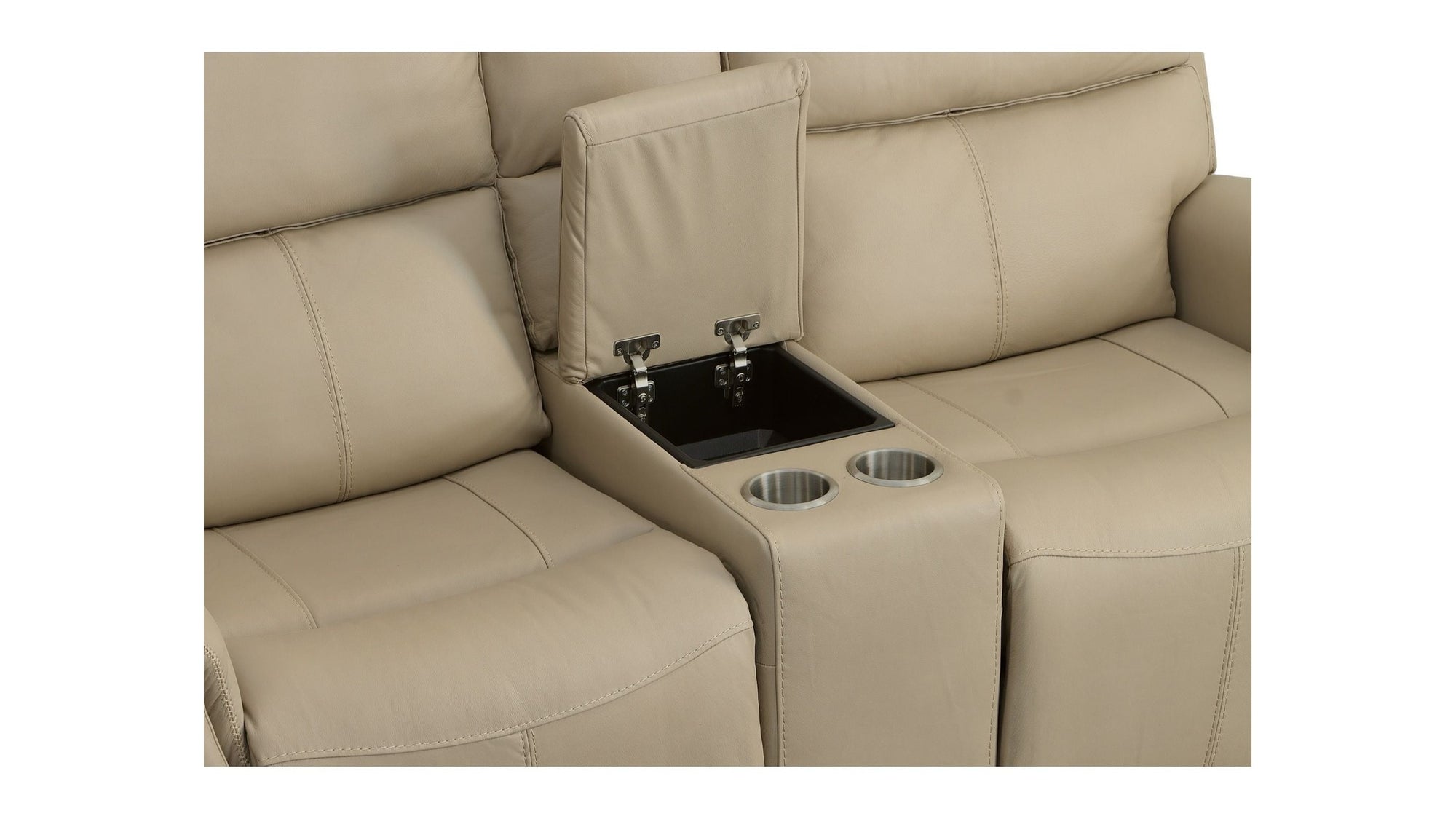 Jarvis - Power Reclining Loveseat With Console & Power Headrests