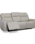 Barnett - Power Reclining Sofa With Power Headrests & Lumbar