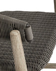 Dermott - Outdoor Bar Stool - Brown / Dark Gray