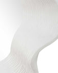 Wave Length - Round Mirror - White