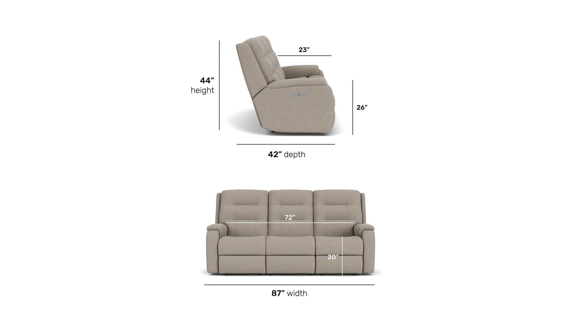 Arlo - Reclining Sofa