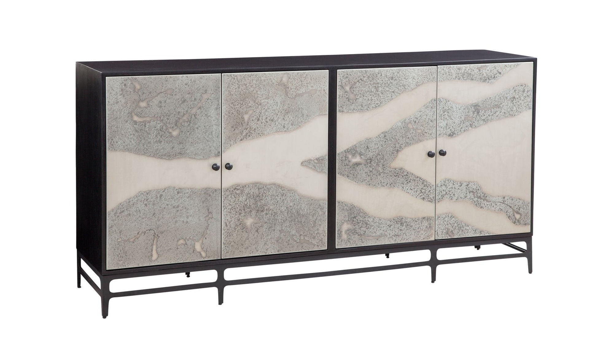 Caspar - Iron Sideboard - Black