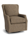 Kent Slope Arm Accent Chair, Stationary or Swivel