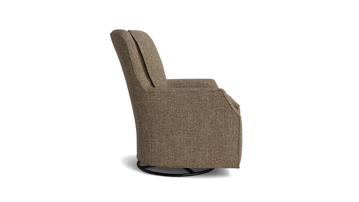 Kent Slope Arm Swivel Glider Chair