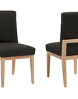 Crafted Cherry - Upholstered Side Chair