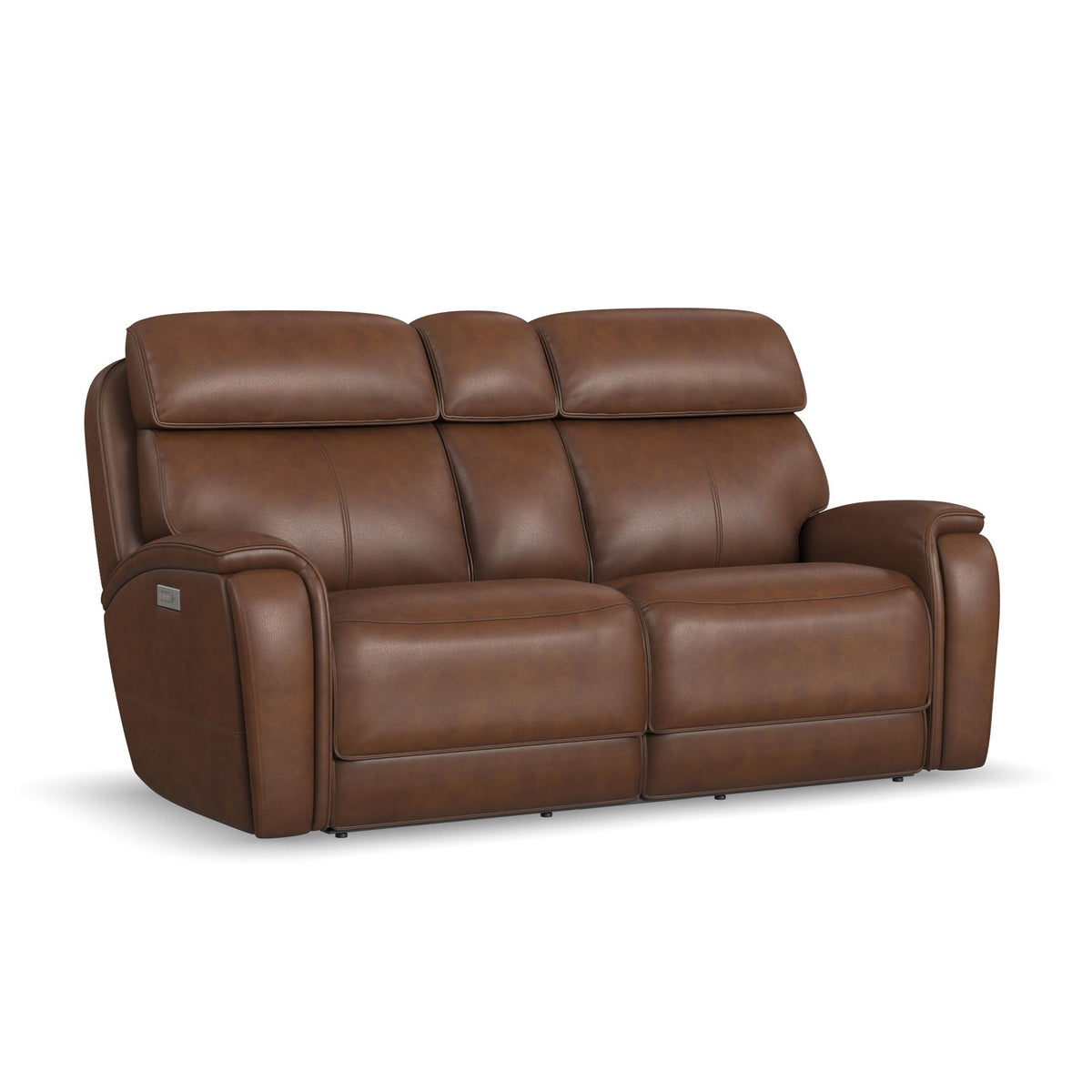 Walker - Power Reclining Loveseat With Console, Power Headrest &amp; Lumbar