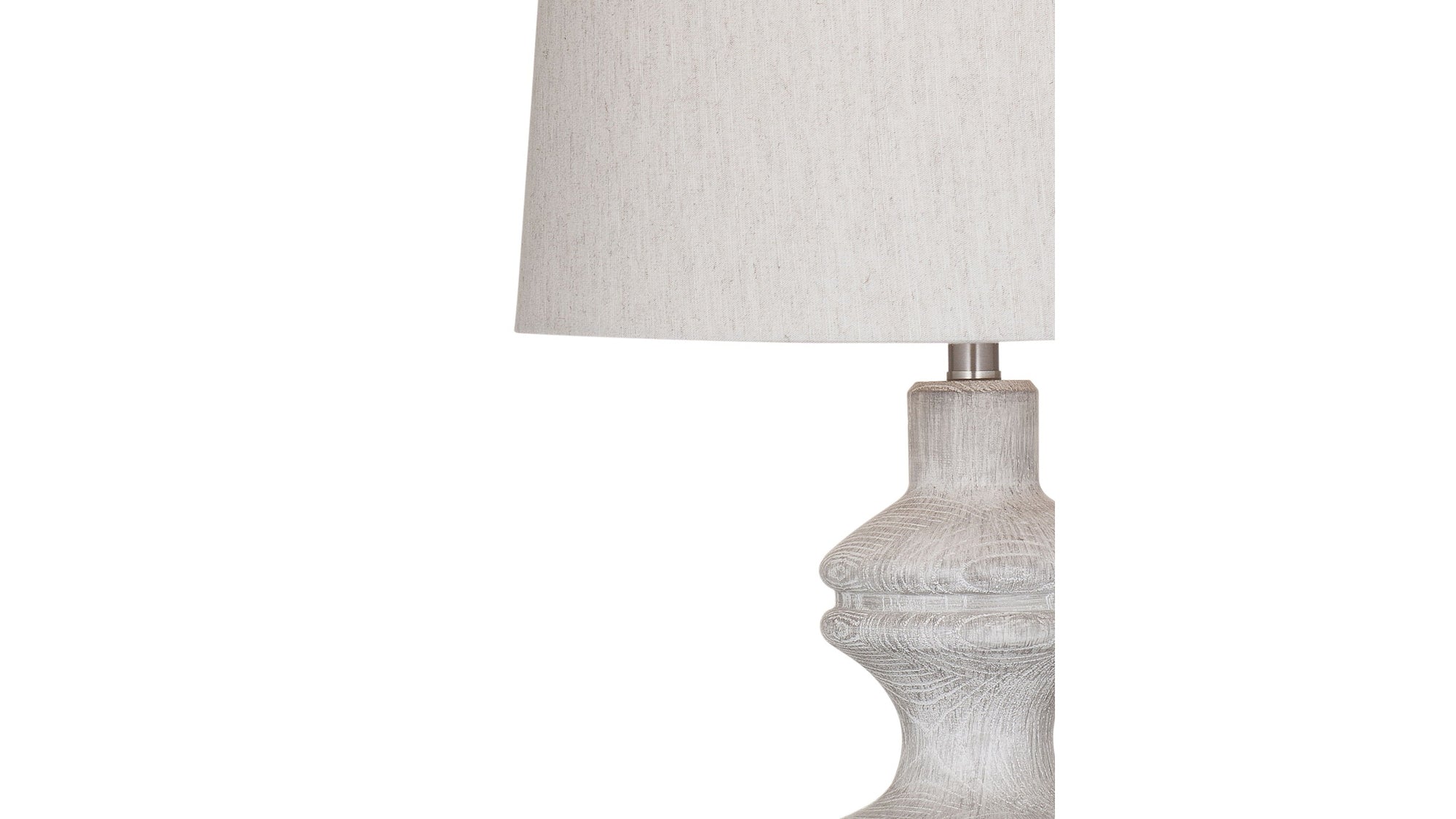 Krishina - Table Lamp - White Wash