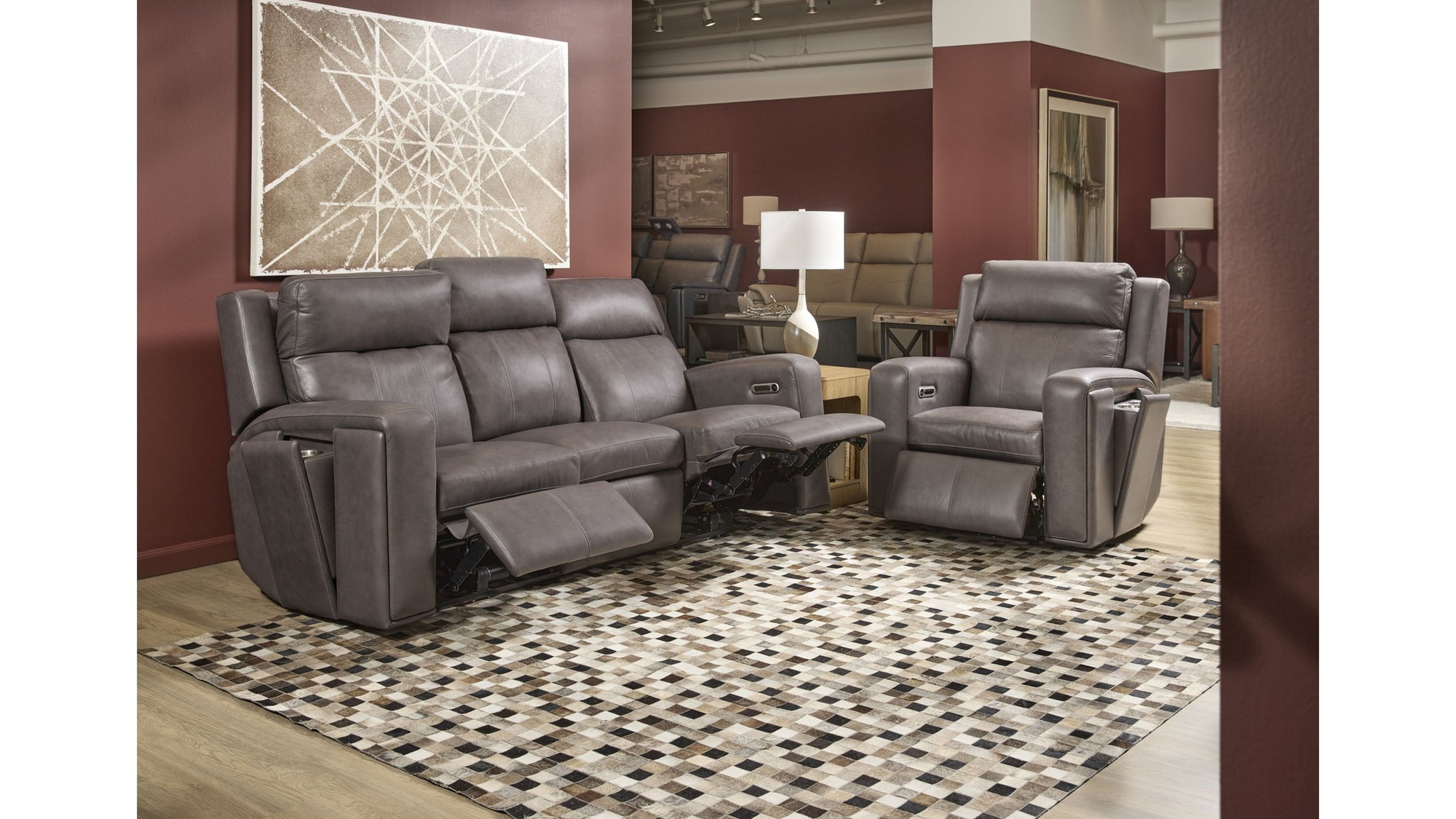 Wyatt - Power Recliner With Power Headrest & Lumbar