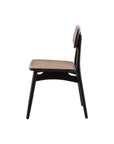Macie - Side Chair (Set of 2) - Black / Light Brown