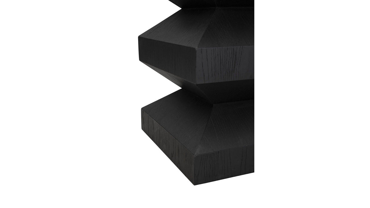 Plato's - End Table - Black