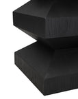 Plato's - End Table - Black