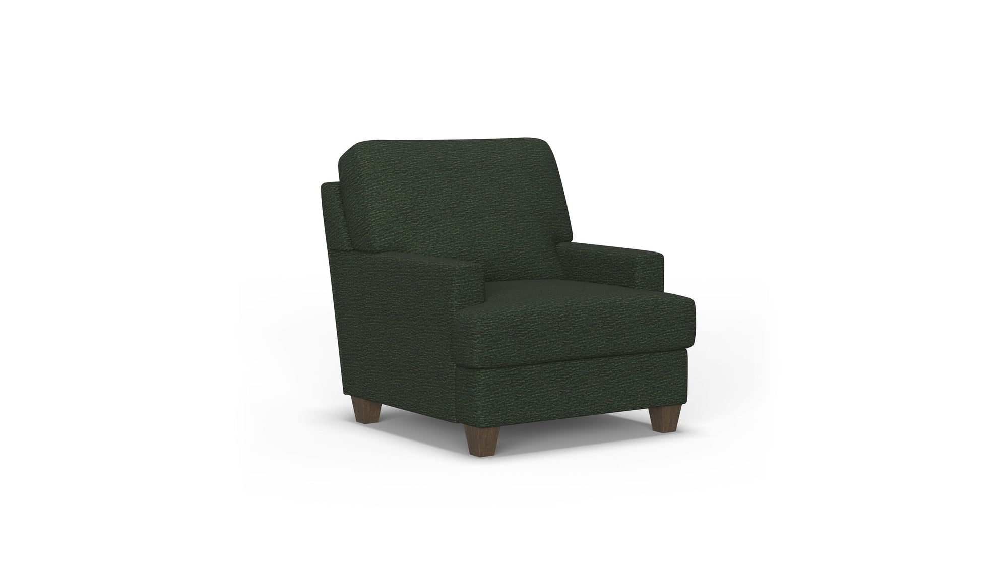 Moxy - Fabric Chair, Straight Track Arms