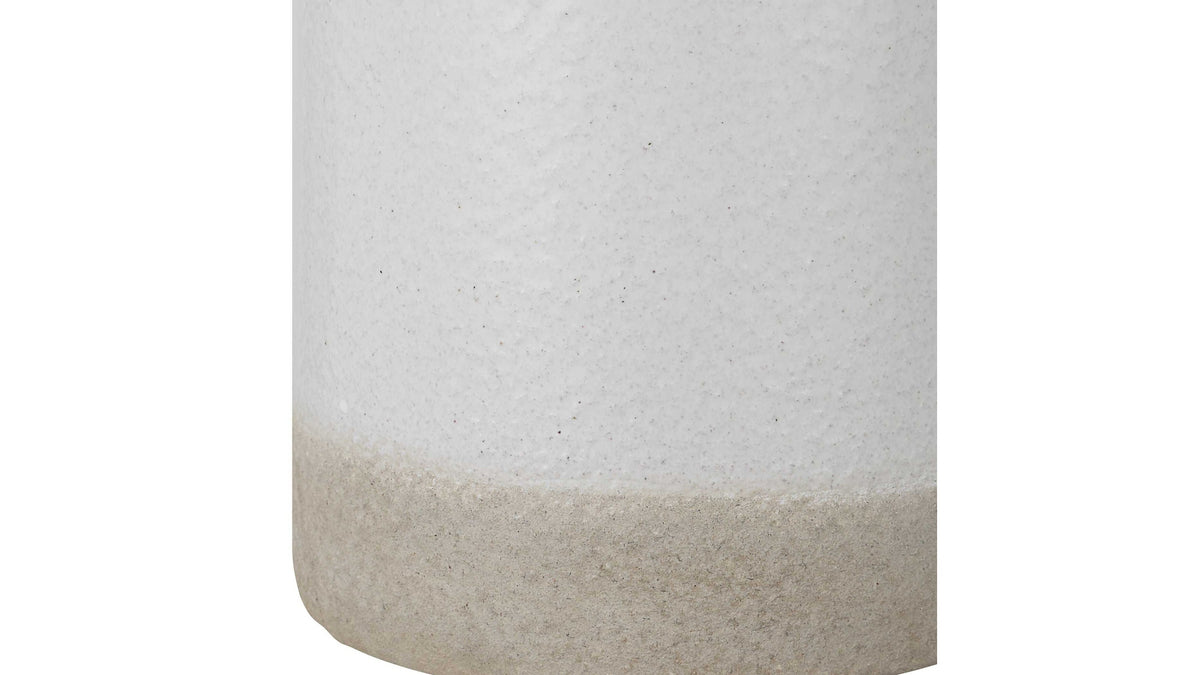 Albany - Farmhouse Table Lamp - White