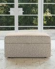 Sky - Fabric Storage Ottoman