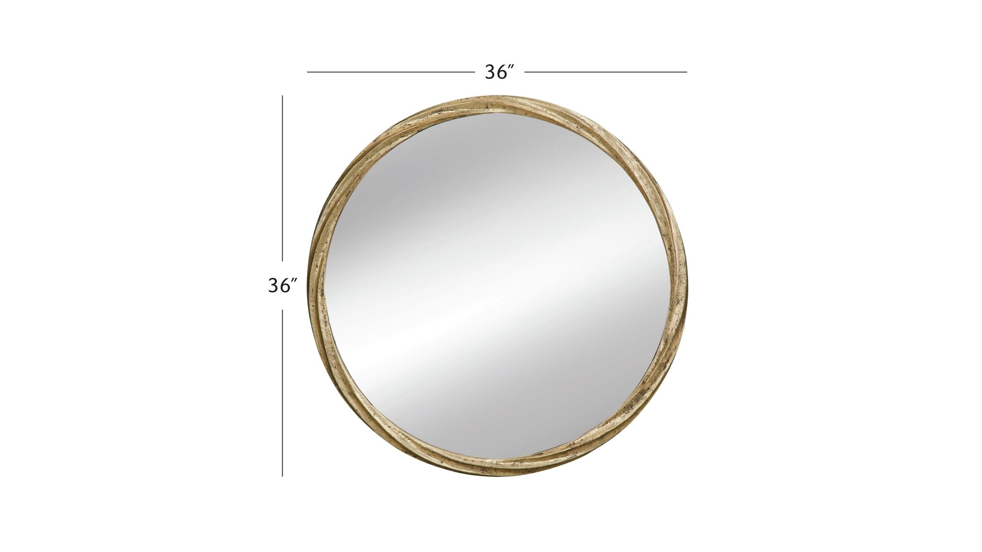 Beekmann - Hill Wall Mirror - Gold