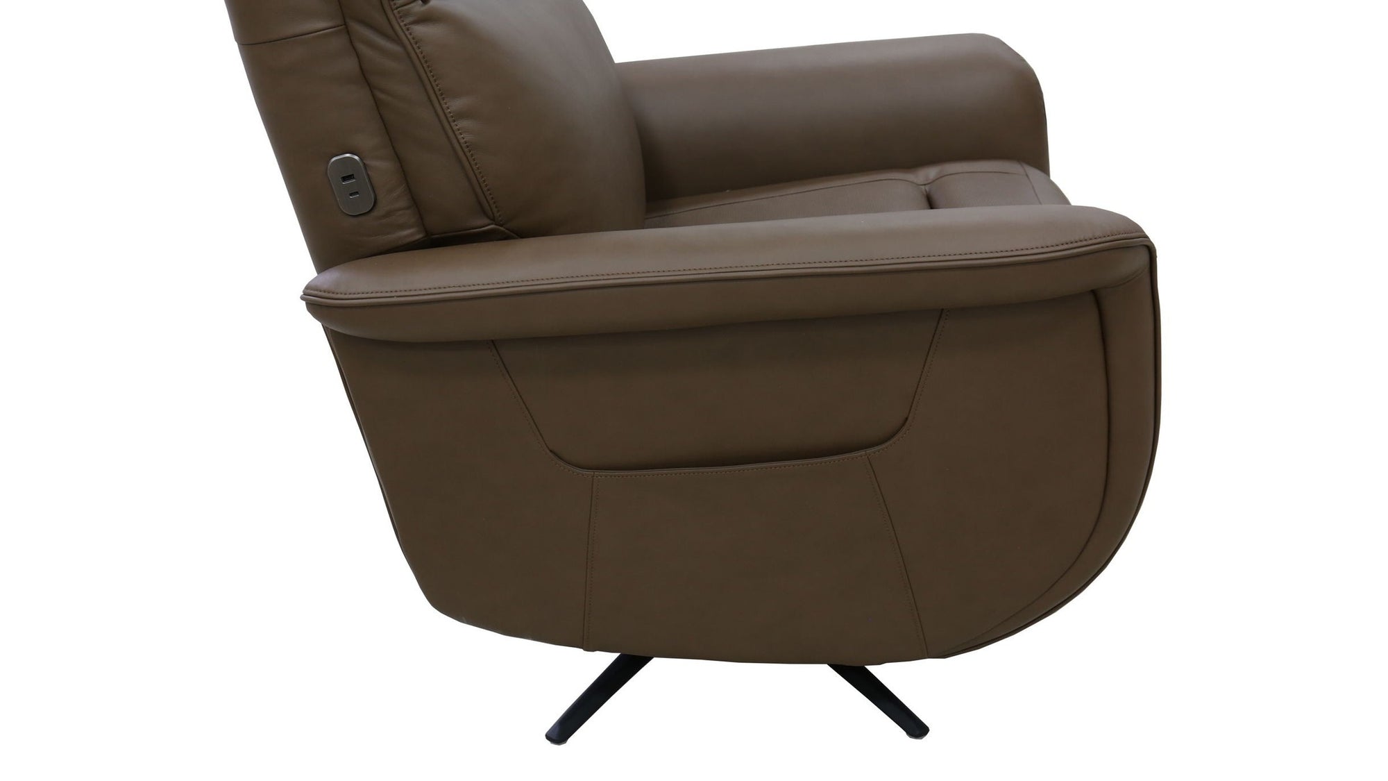 Haven - Power Swivel Recliner With Power Headrest, Lumbar, Heat, Massage & Ventilation