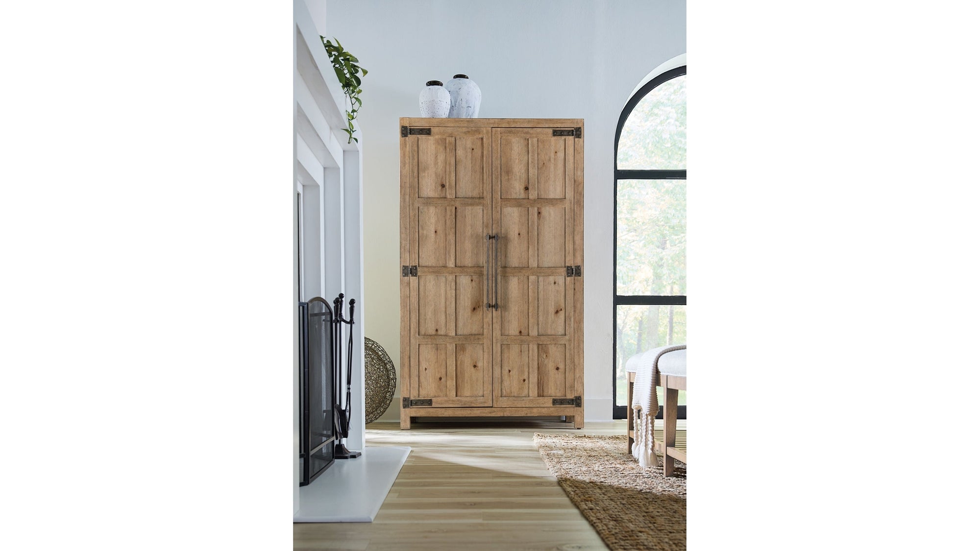 Vineyard Row - Wardrobe - Light Brown