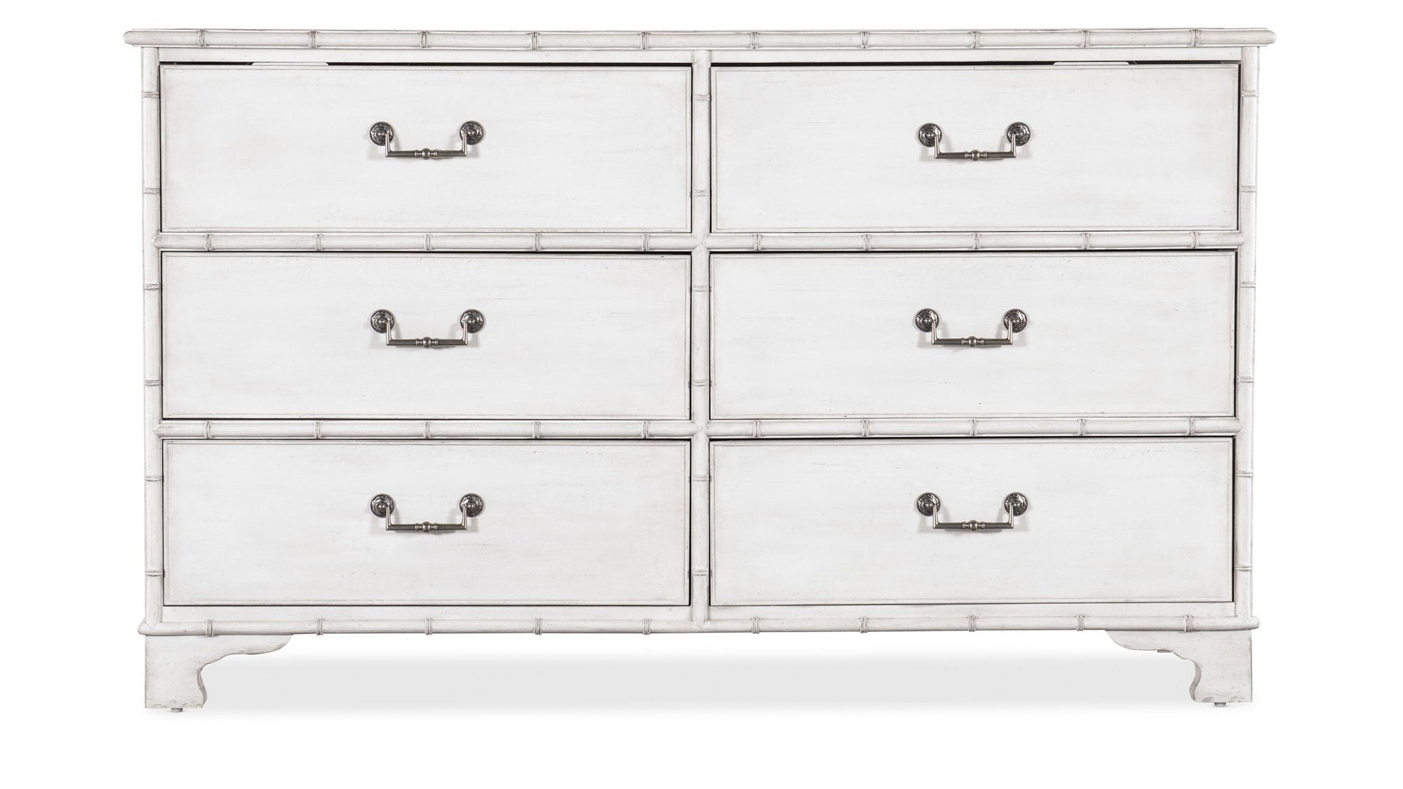 Charleston - Six-Drawer Dresser - White