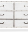 Charleston - Six-Drawer Dresser - White