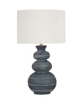 Carmel - Table Lamp - Blue / White