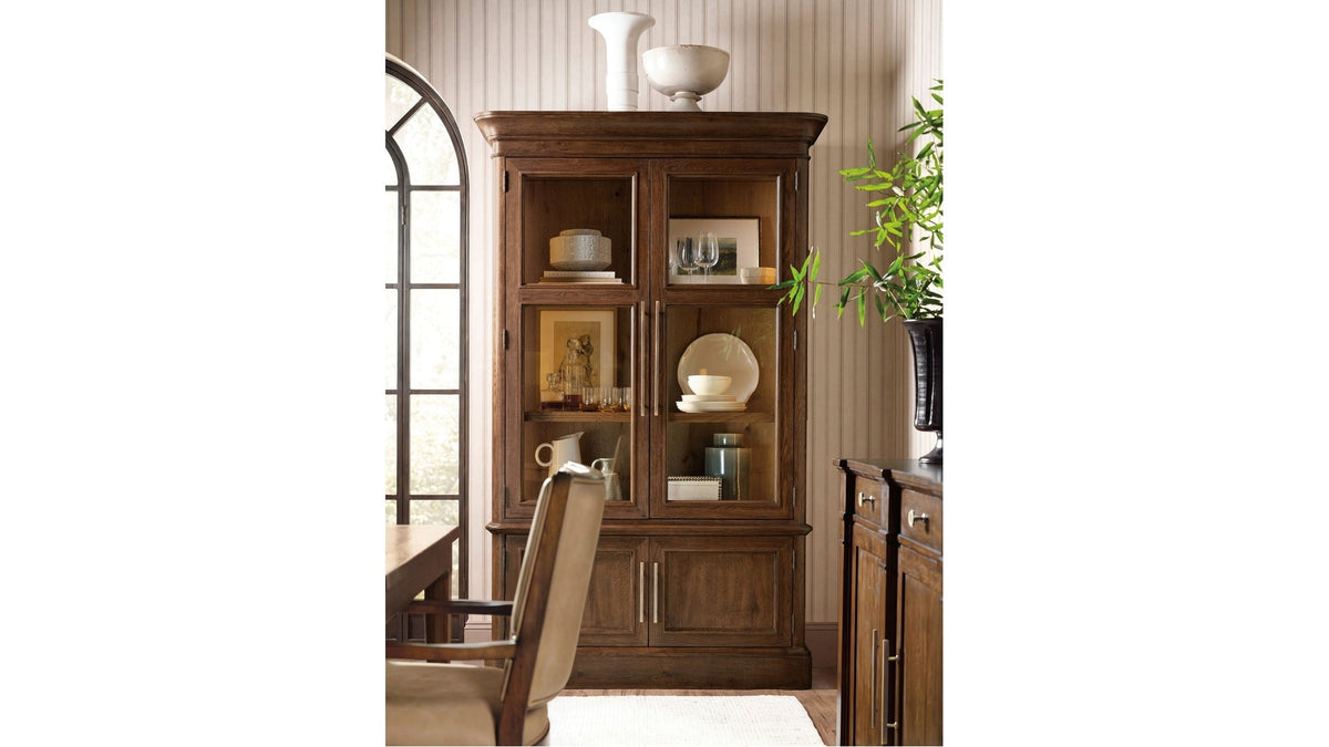 Cashiers - Display Cabinet - Chestnut