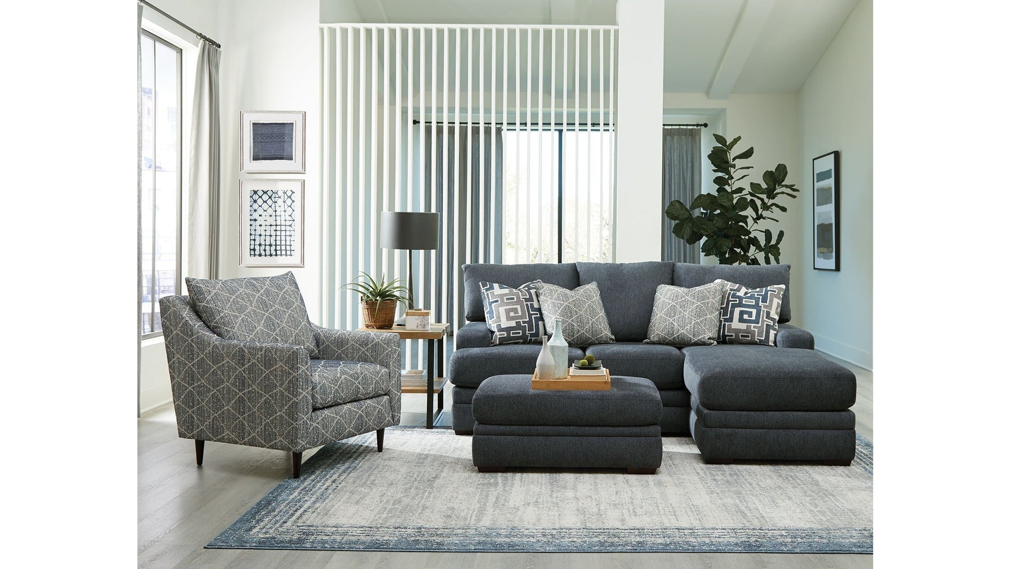 Del Mar - Luca Large Ottoman