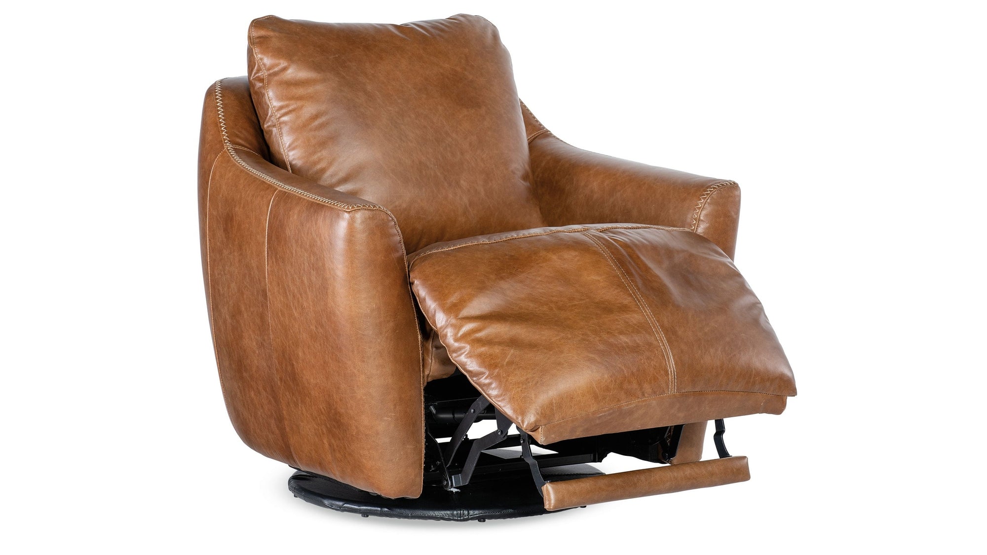 CC - Beau Swivel With Power Footrest - Brown