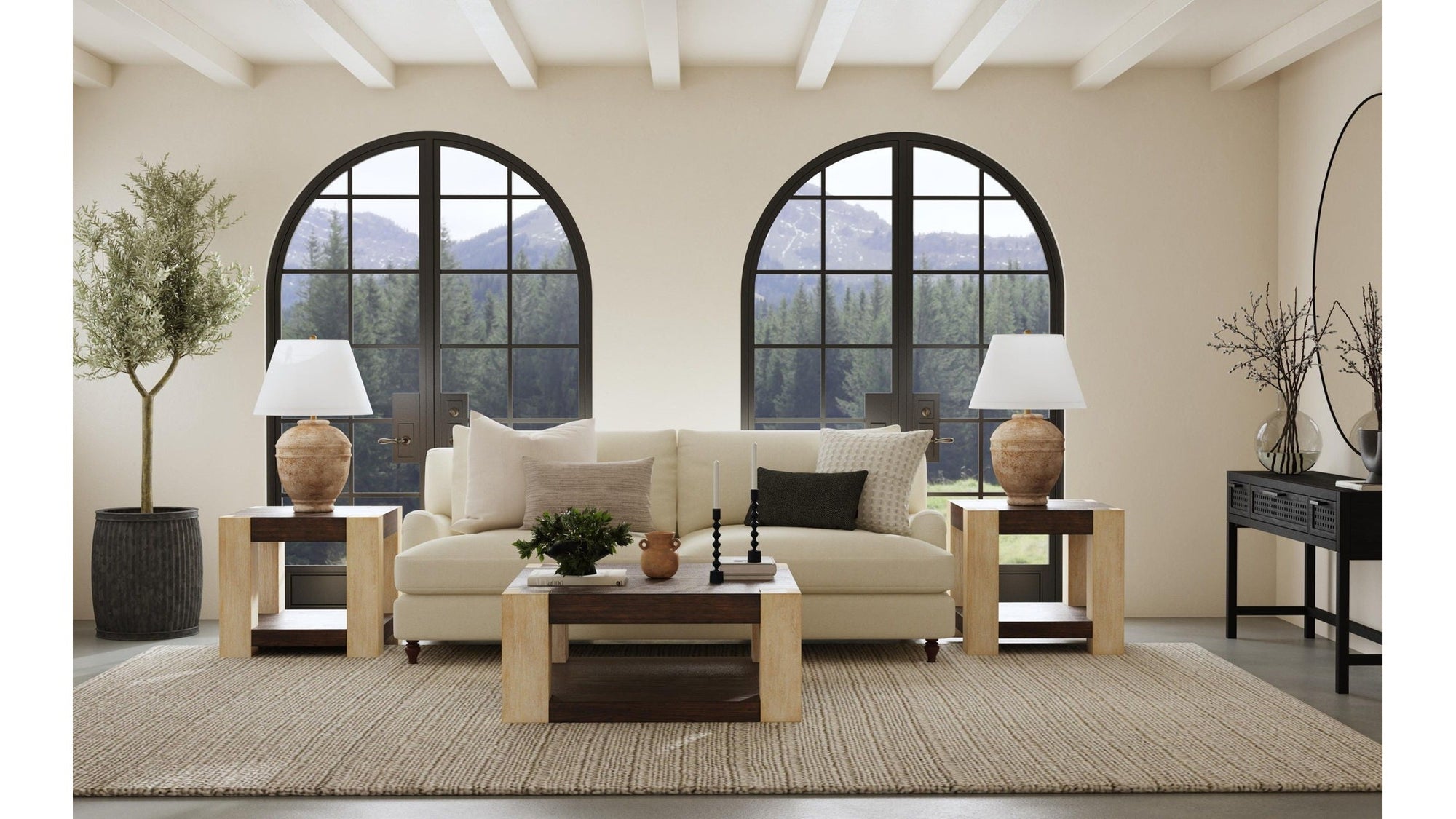 Ashland - Table Lamp - Beige