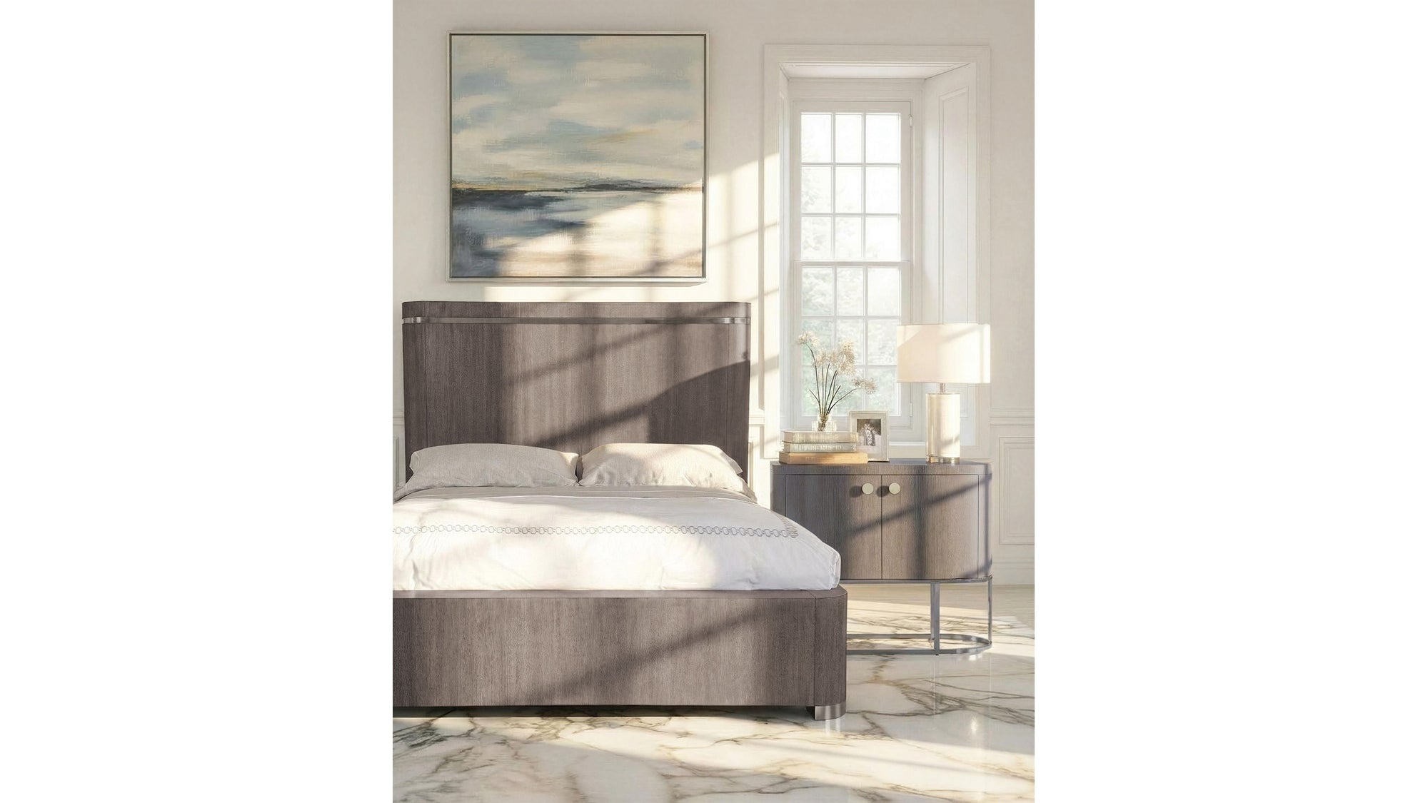 Modern Mood - Panel Bed
