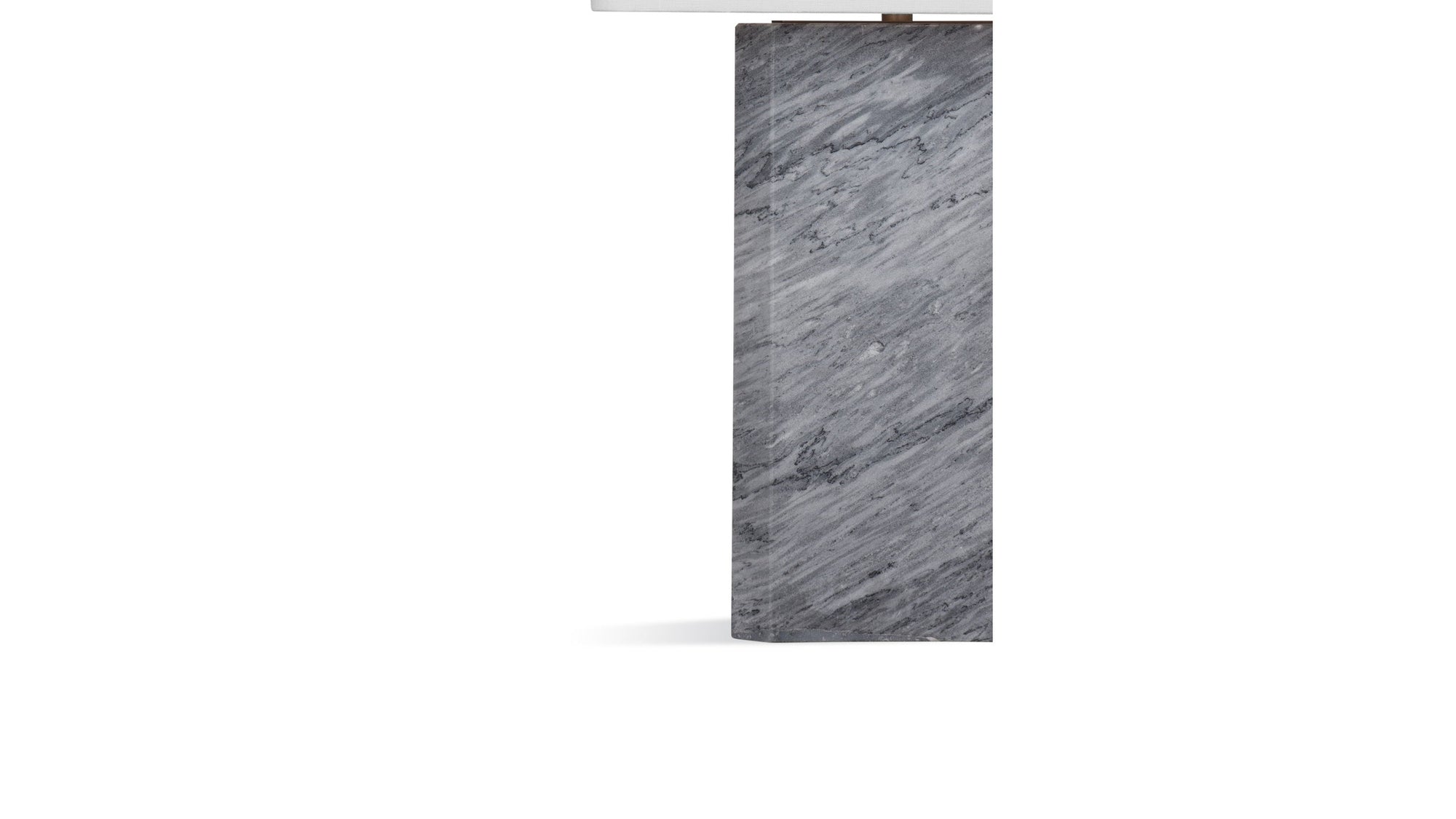 Leed - Table Lamp - Dark Gray / White
