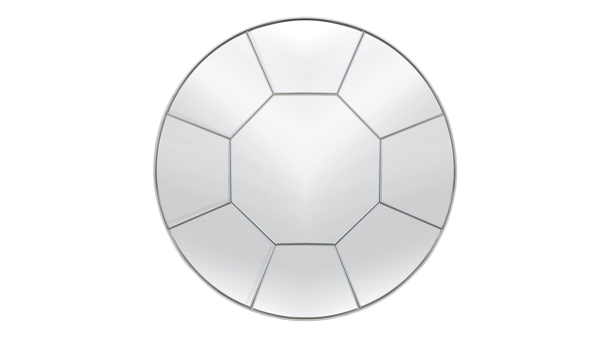 Facet - Wall Mirror - Silver