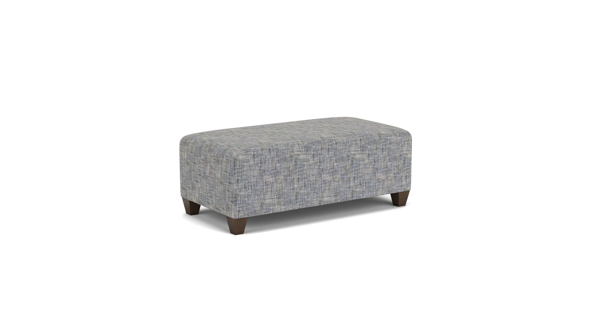 Cascade - Fabric Rectangular Cocktail Ottoman