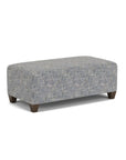 Cascade - Fabric Rectangular Cocktail Ottoman