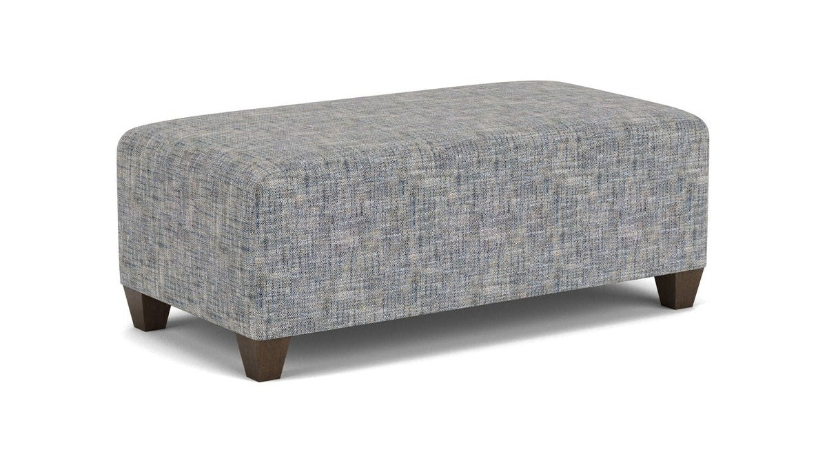 Cascade - Fabric Rectangular Cocktail Ottoman