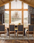 Big Sky - Host Chair Set of 2 - Dark Brown