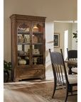 Americana - Display Cabinet - Light Brown