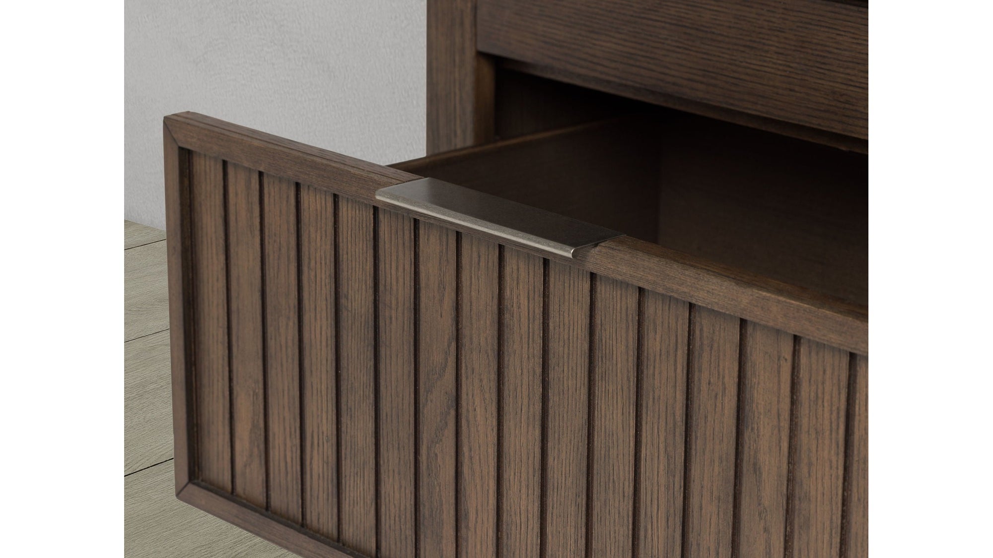 Athens - Open Nightstand - Dark Brown