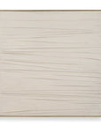 Walking The Line - Minimalist Canvas Art - Gray