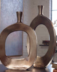 Kyler - Textured Vases (Set of 2) - Bronze