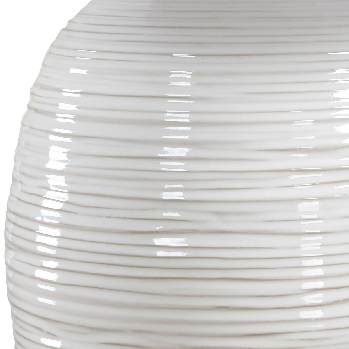 Alkman - Table Lamp - White Glaze